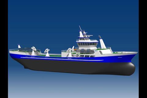 Seacon’s new SC75 well boat design has a 3000 cubic metre capacity